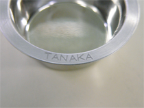 Image of Laser marking sample