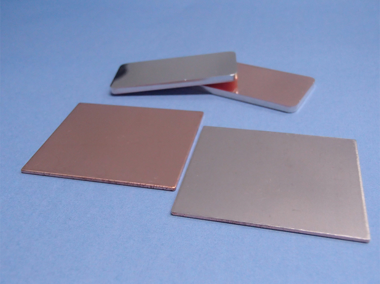 Pressed pieces of Active Brazing Filler Metal/Copper Composite Material