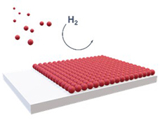 Two-stage film deposition process using TRuST_1st stage: Ru film deposition using H2