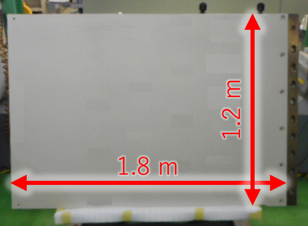 Platinum plating of titanium substrates up to 1.8m × 1.2m