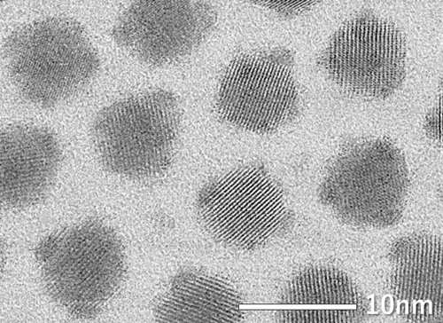 Quantum dot SEM image